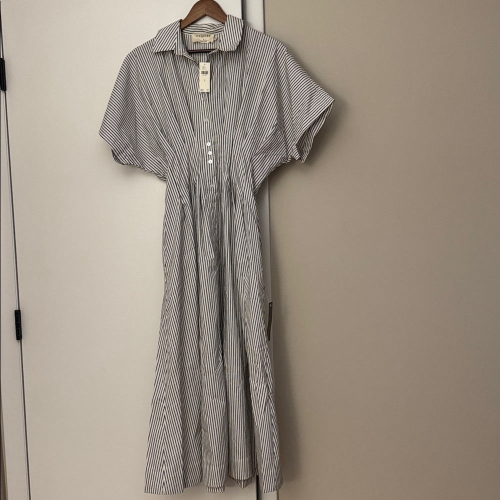 SOLD ‼️Anthropologie Exquise The Tobie Shirt Dress - Picture 5 of 9